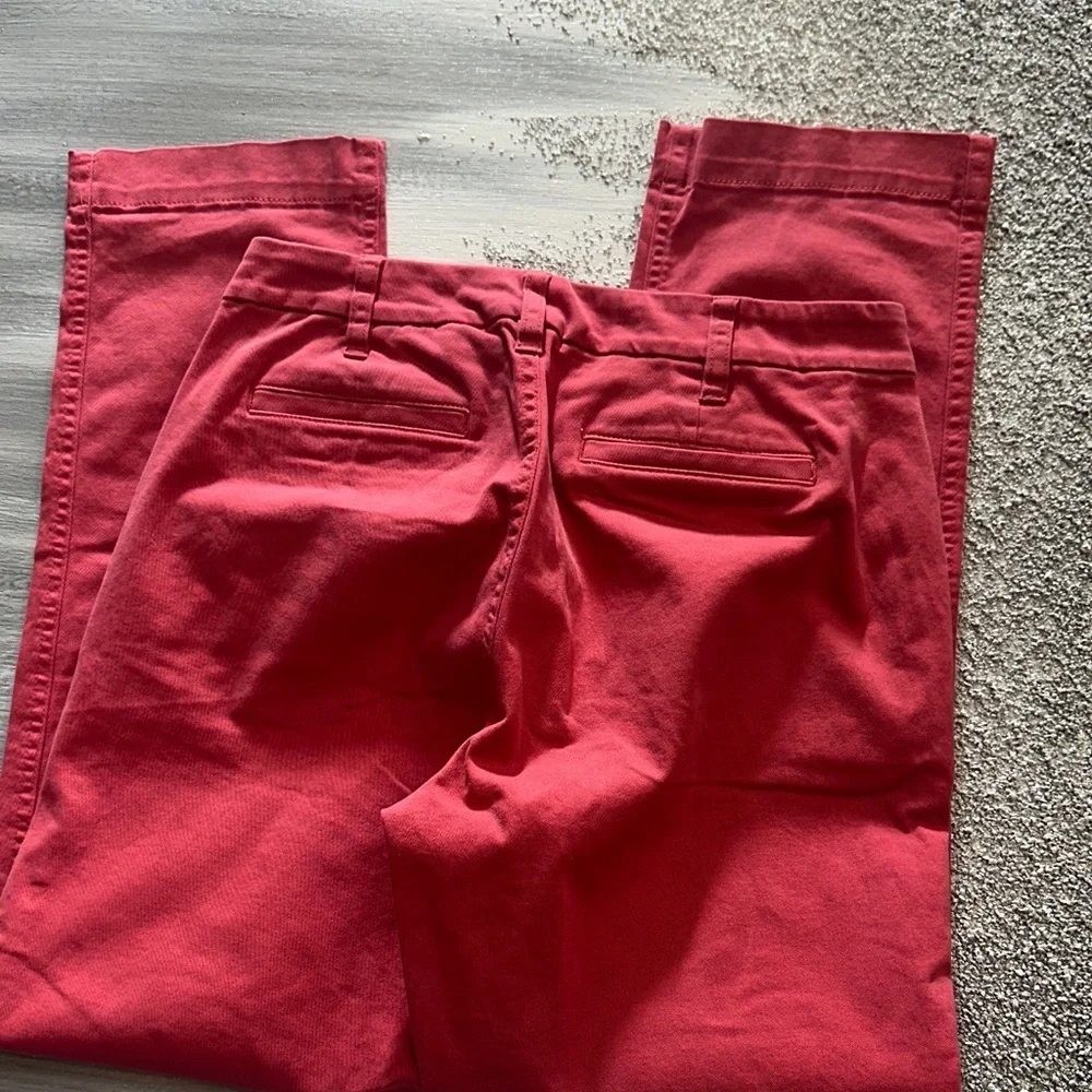 J. Crew Men's Bold Red Chinos